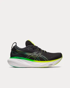 Asics Working Safety Shoes Gel-Nimbus 25 Black / Lime Zest Running Shoes