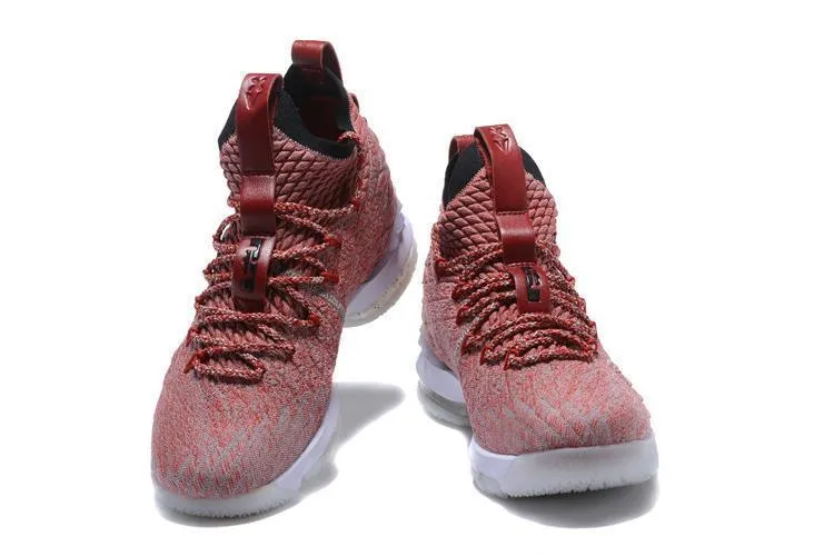 Nike Lebron XV 15 Wine Pink Men Shoes Sale Size US7,8,8.5,9,10,11,12 Asics Shark Shoes