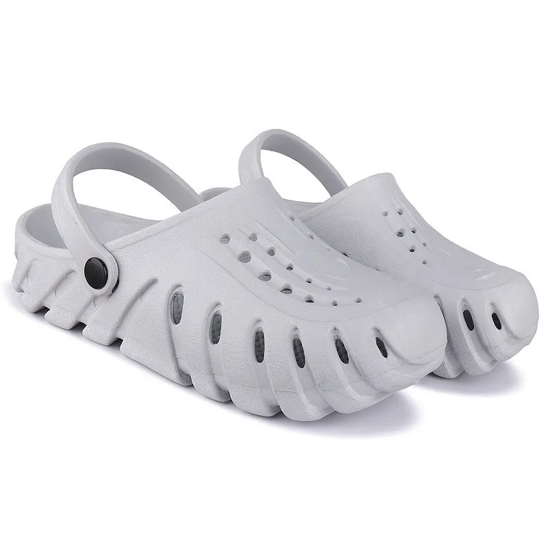 Bersache Extra Soft Classic Casual with Back Strap Regular wear with Ultra Soft & Flexibility Technology Flip-Flop for Men's/ Boy's 6059-White Slides Footwear