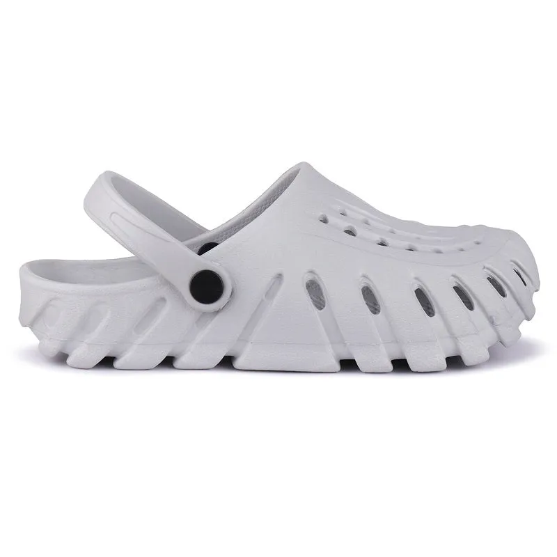 Bersache Extra Soft Classic Casual with Back Strap Regular wear with Ultra Soft & Flexibility Technology Flip-Flop for Men's/ Boy's 6059-White Unicorn Slides