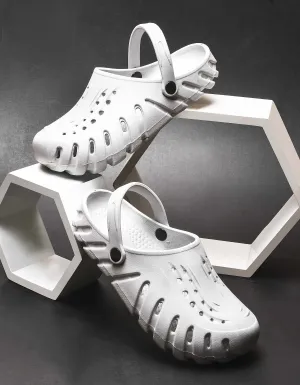 Bersache Extra Soft Classic Casual with Back Strap Regular wear with Ultra Soft & Flexibility Technology Flip-Flop for Men's/ Boy's 6059-White Panda Slippers