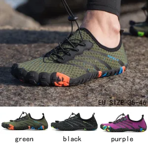 Water Shoes Men Breathable Beach Slippers Upstream Shoes Woman Swimming Sandals Diving Socks Unicorn Slippers Strain