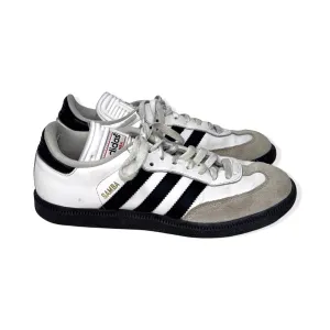 Adidas White Samba Sneakers Sneakers Strap