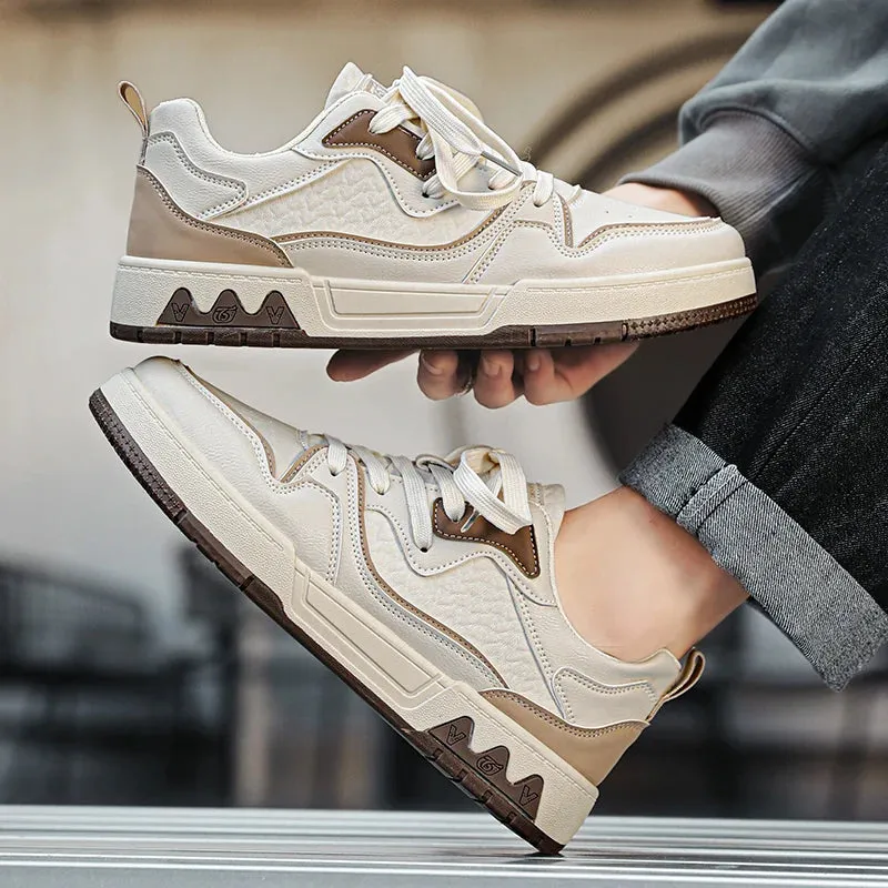 Wiaofellas SkateboardStreet Hip-hop Shoes Men Casual Sneakers Footwear Male Walking Sport Shoes tenis masculino Vulcanize Sneakers for Men The Sneakers