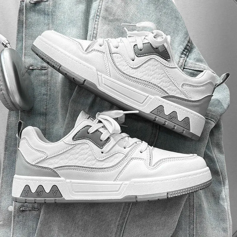 Wiaofellas SkateboardStreet Hip-hop Shoes Men Casual Sneakers Footwear Male Walking Sport Shoes tenis masculino Vulcanize Sneakers for Men Sneakers Retro