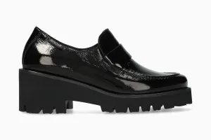 Apron Toe Slip On Florenza - Black