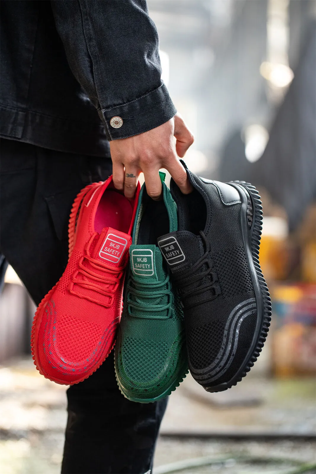 Composite Steel Toe Shoe Men Indestructible Safety Sneaker Comfortable Work Shoes Work Boots Blade Low Ct