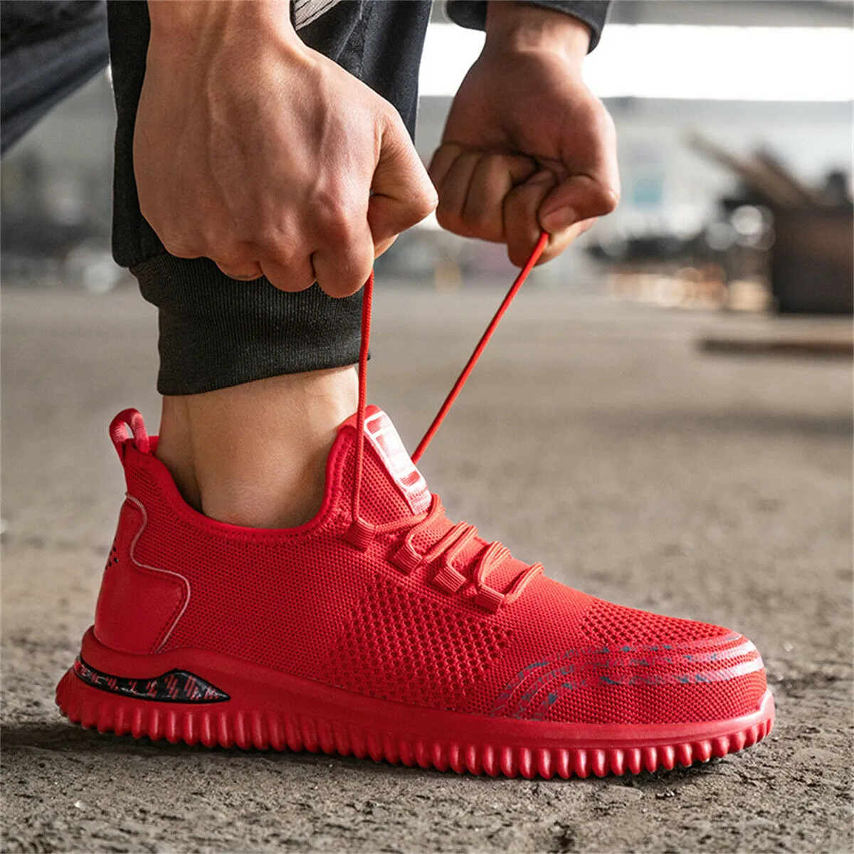 Composite Steel Toe Shoe Men Indestructible Safety Sneaker Comfortable Work Shoes Best American Made Steel Toe Work Boots