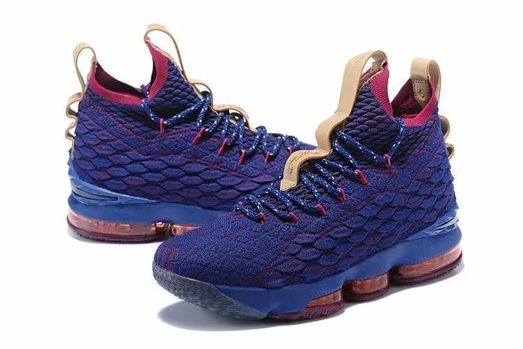 Nike Lebron XV 15 Bue Red Men Shoes !!! CYBER MONDAY SALE !!! Asics 2019 Running Shoes