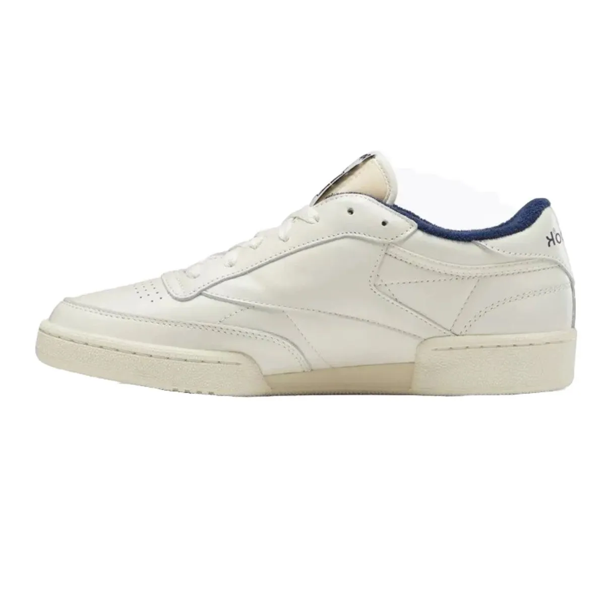 Shop Wedge Sneakers Reebok Men's Club C 85 Chalk/Navy