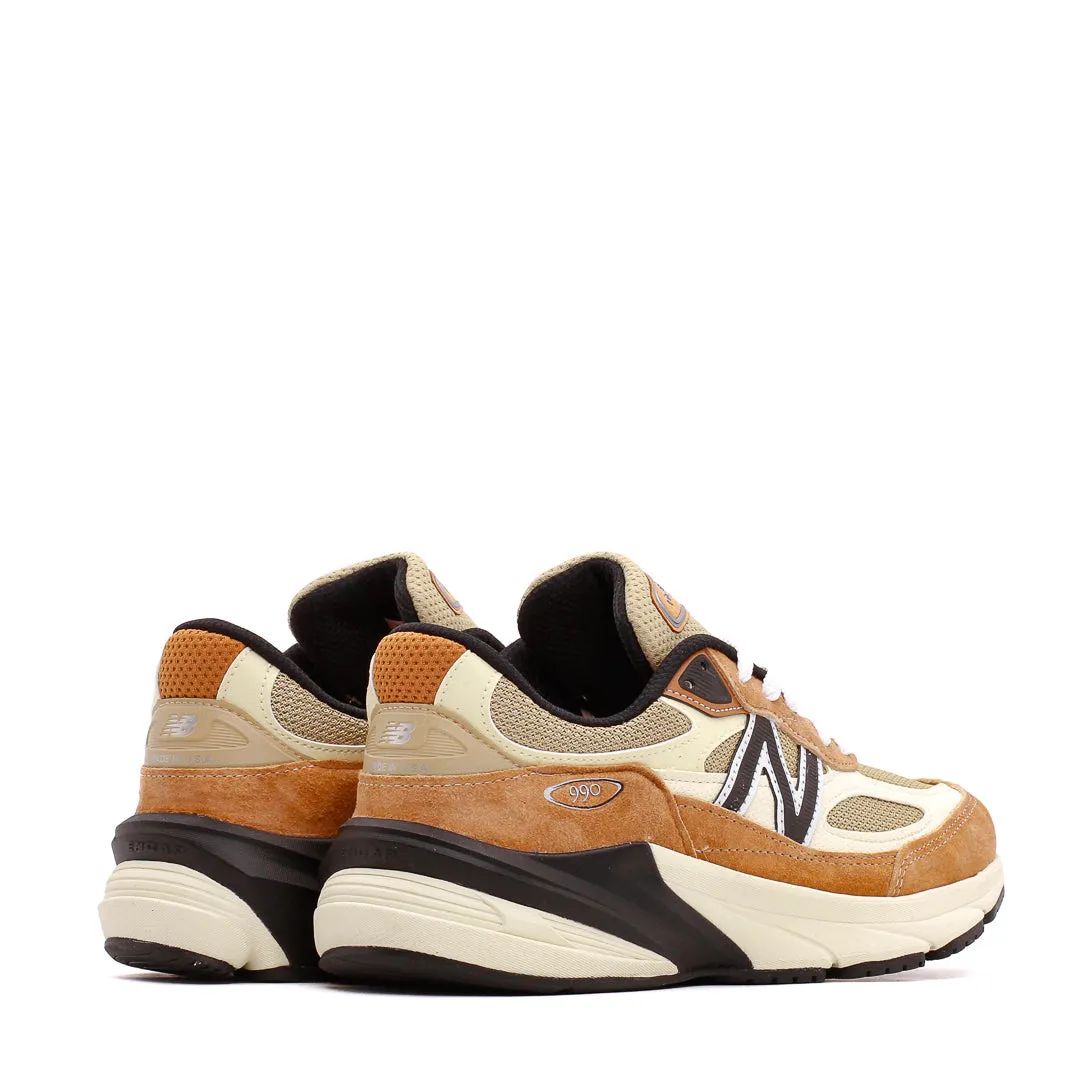 New Balance Work Shoes For Men New Balance Unisex 990v6 Sepia Orange Incense Made In USA U990TO6