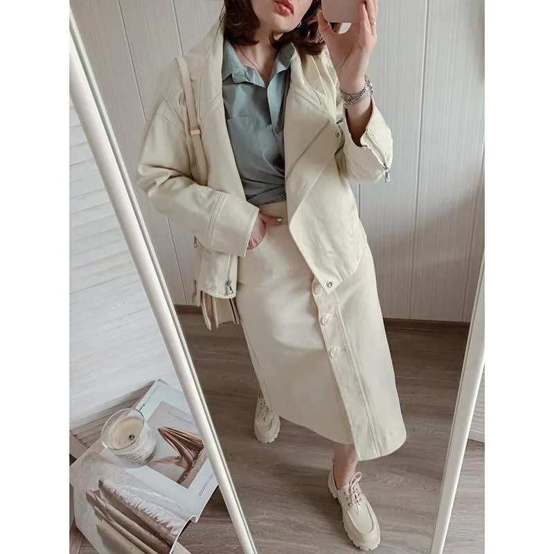 Platform Shoes Women Genuine Cow Leather Round Toe Sewing Lace-Up Flats Chunky Sole Ladies Derby Shoes Handmade Oxfords Fish And Chips