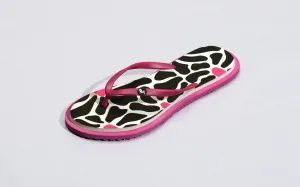 Printed Flip Flops : Black Most Comfortable Flip Flops With Arch Support