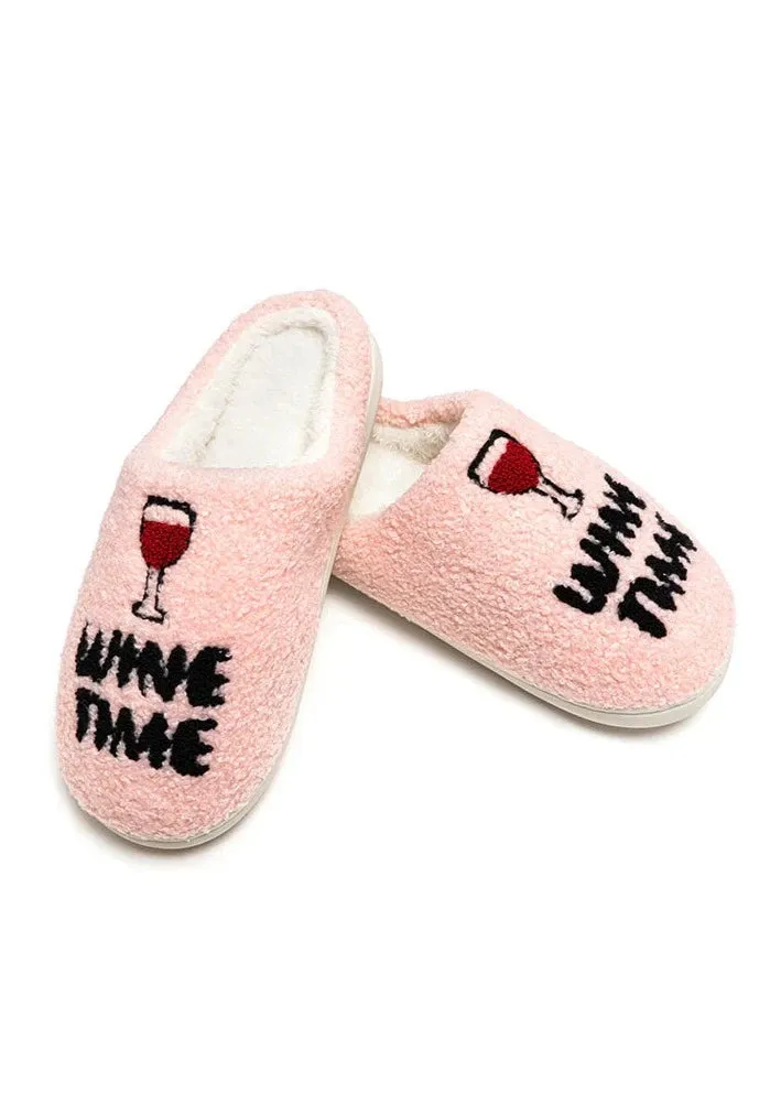 wine time slipper Mate Slippers