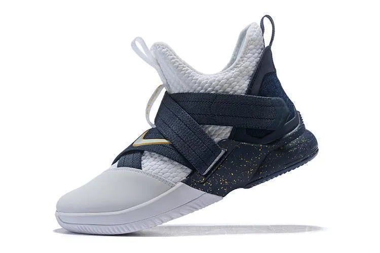 Asics Gel Kinsei 5 Running Shoe Nike Lebron Soldier XII 12 SFG EP White Grey Blue Shoes Sale Size US 7-12