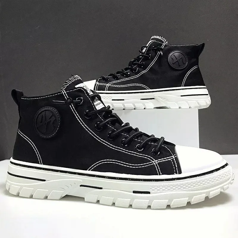 Sas Shoes Sneakers Men's High Top Designer Canvas Shoes C33