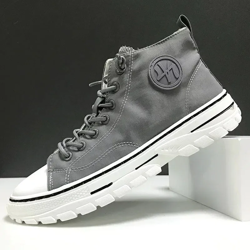 Men's High Top Designer Canvas Shoes C33 Gear Sneakers 80s
