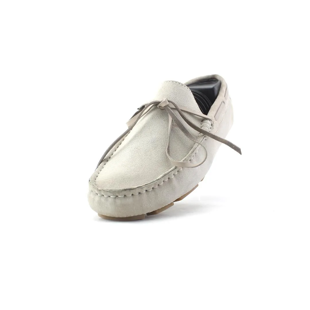 Adrian Tassel Loafers Fadano - Luxe Knot Loafers - Light Grey