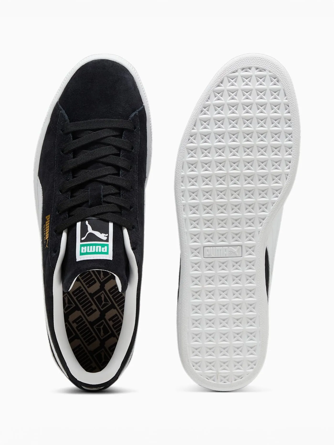 Suede Classic Puma Black/Puma White Shoes Asics Gel Foundation Workplace Running Shoe