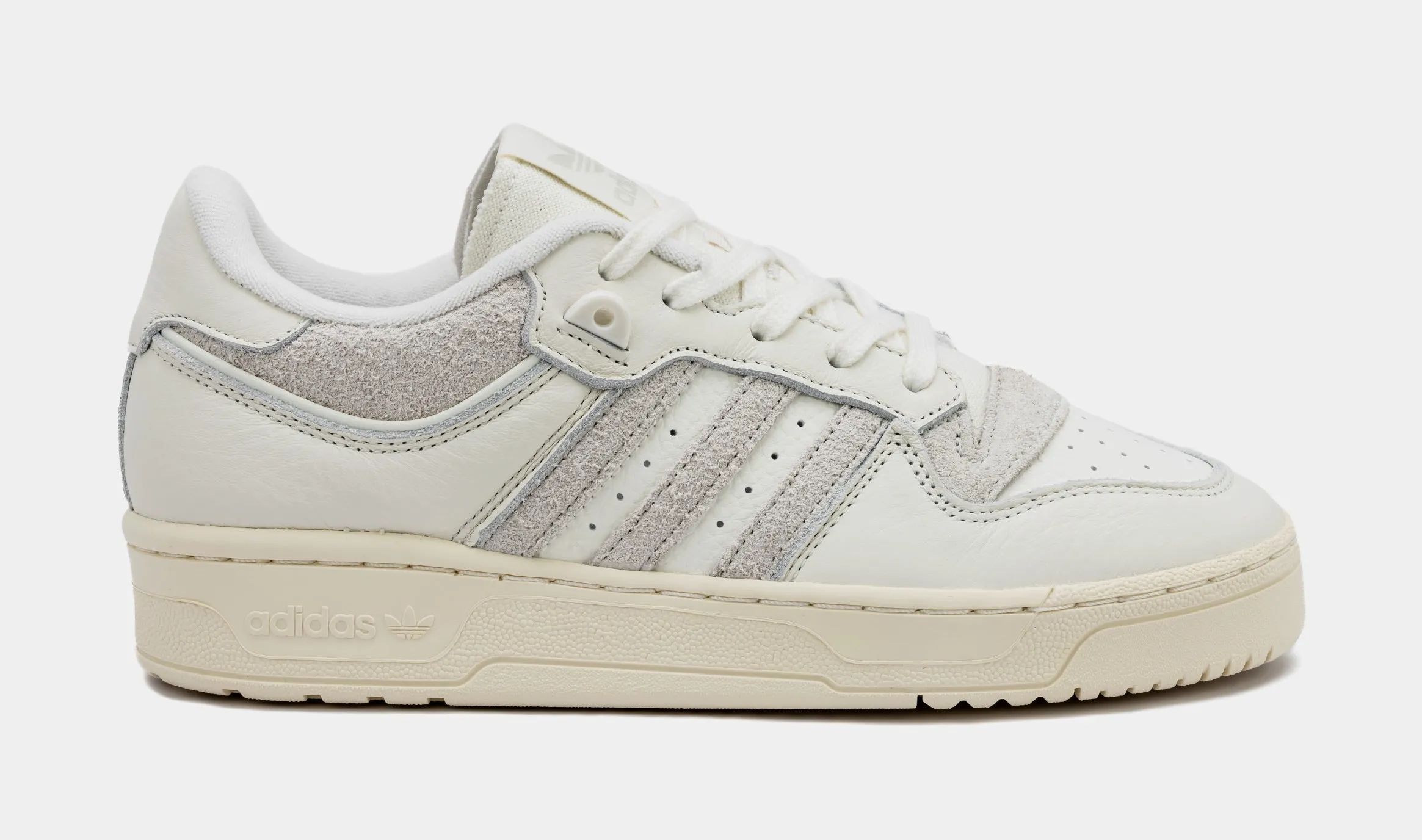 Adidas Heart Shoes Samba Rivalry Low 86 Mens Lifestyle Shoes (White/Grey)