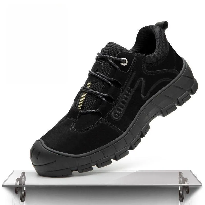 529 Work Boots Men Safety Shoes Anti-Smash Industrial Indestructible Shoes Male Work Sneakers Steel Toe Work Shoes
