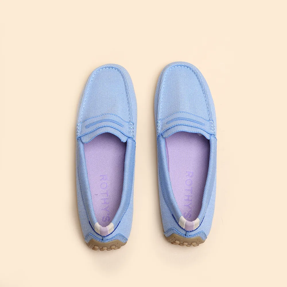 Rothy - The Driver - Blue Loro Loafers