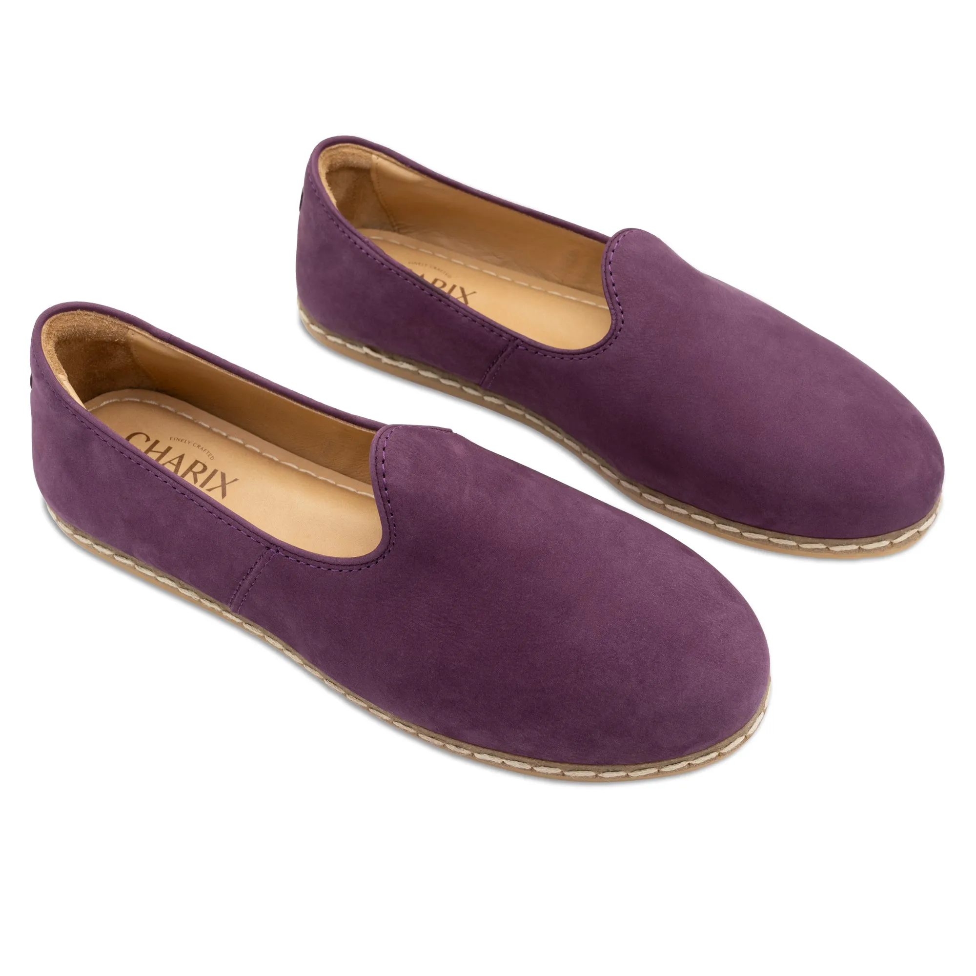 Pro Slip On Work Boots Royal Purple Slip Ons for Men