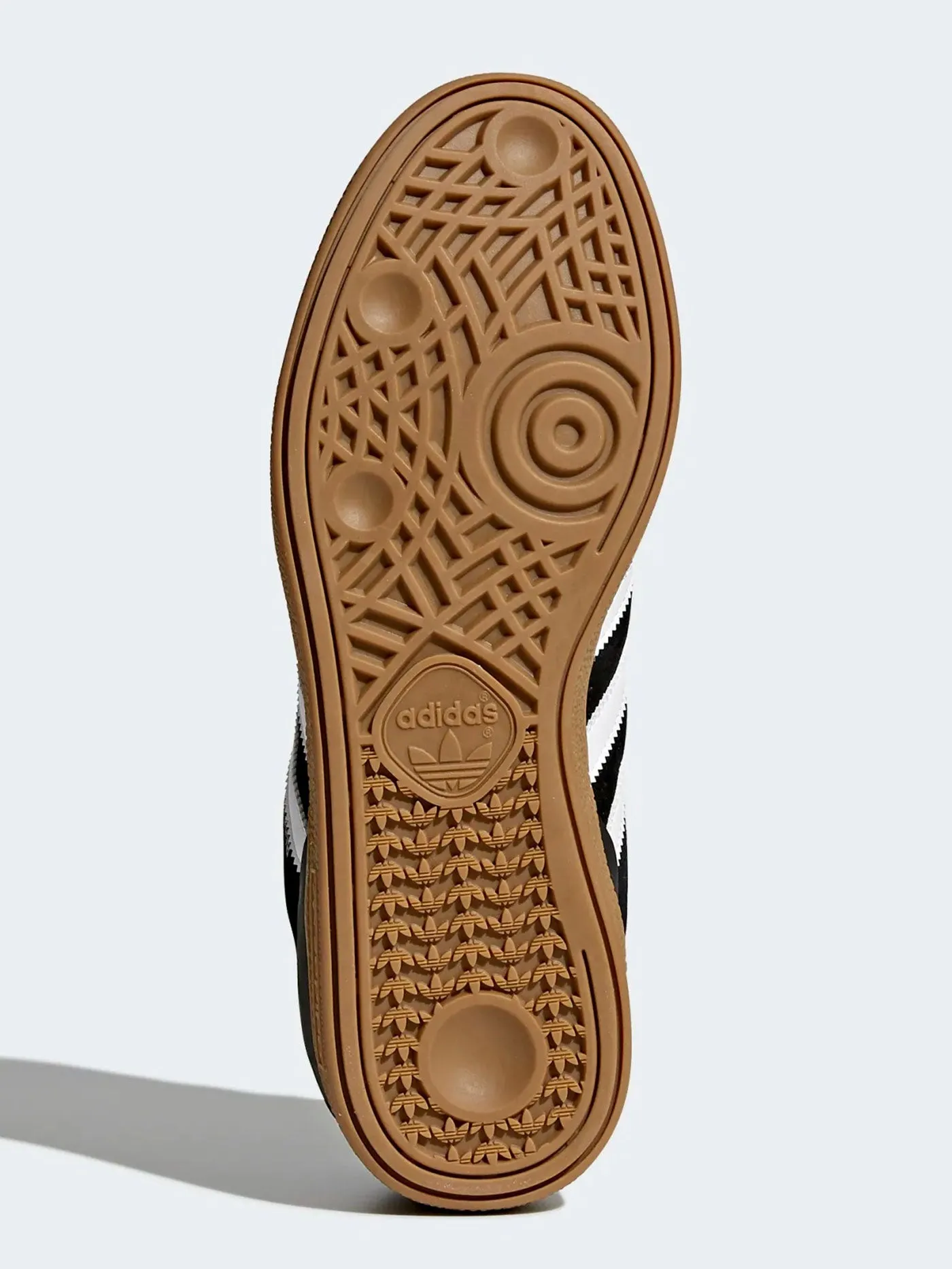 Busenitz Pro Black/White/Gold Shoes Adidas Adipower Boost Golf Shoes