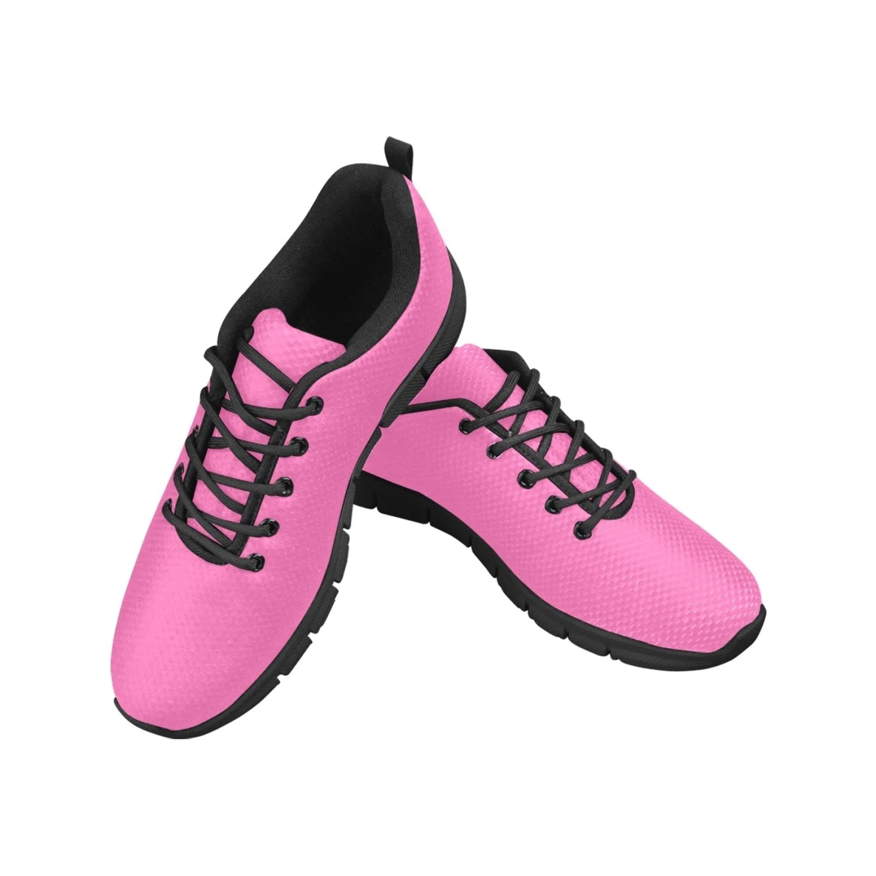 Sneakers For Women, Hot Pink And Black - Running Shoes by inQue.Style How To Get Running Shoes In Fire Red