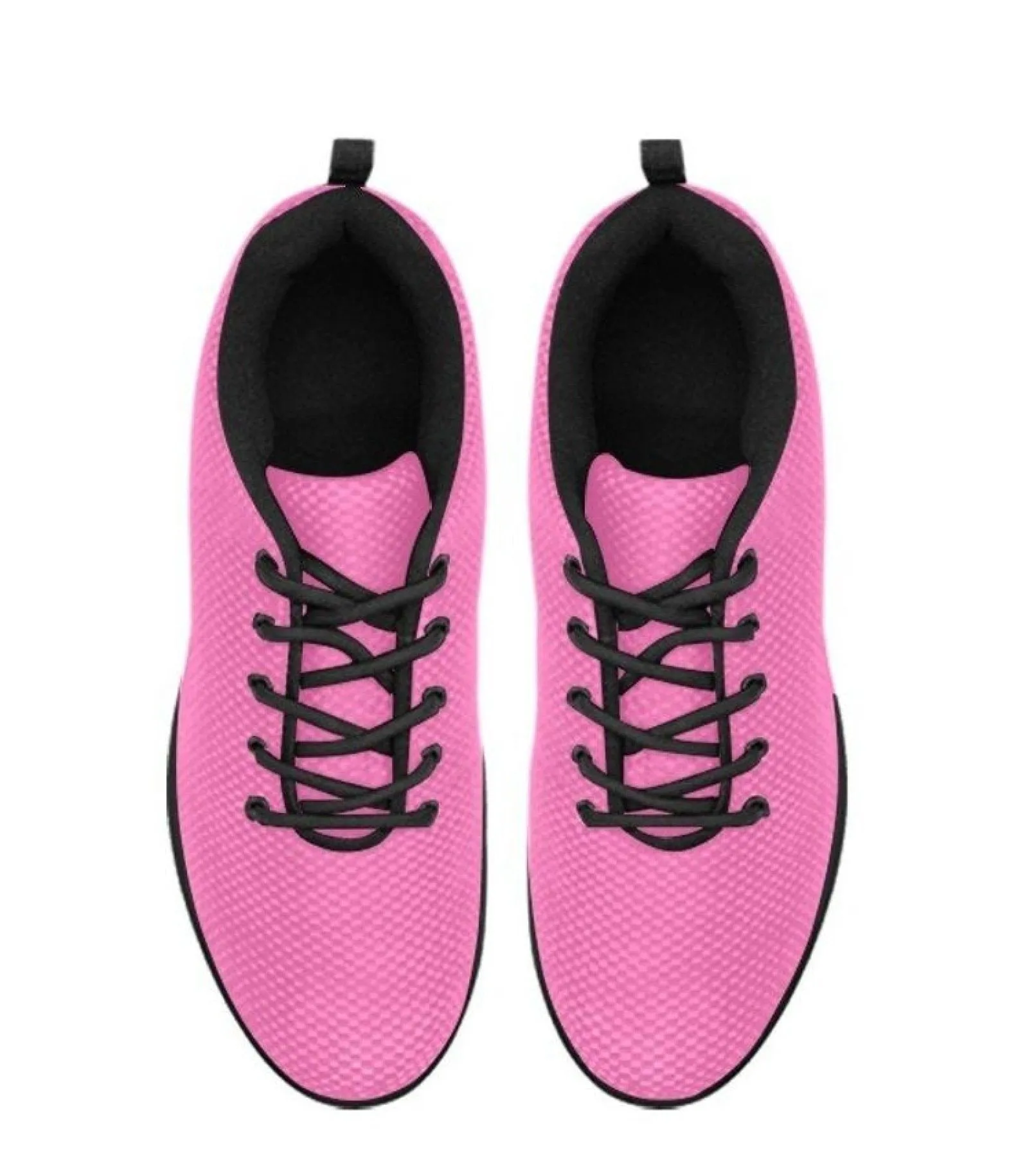 Running Speed Shoes Sneakers For Women, Hot Pink And Black - Running Shoes by inQue.Style