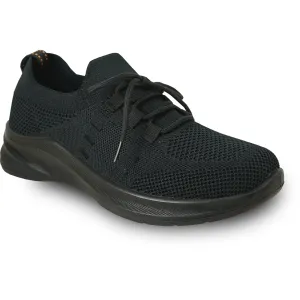 VANGELO Women Slip Resistant Shoe ARIA-1 Black  - Wide Width Available Best Boot Insoles For Work Boots