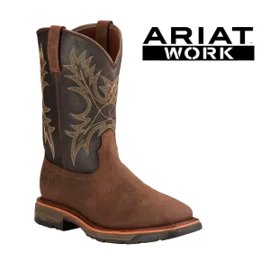 Work_boots ARIAT Men's Workhog Waterproof 11 Inch 10017436