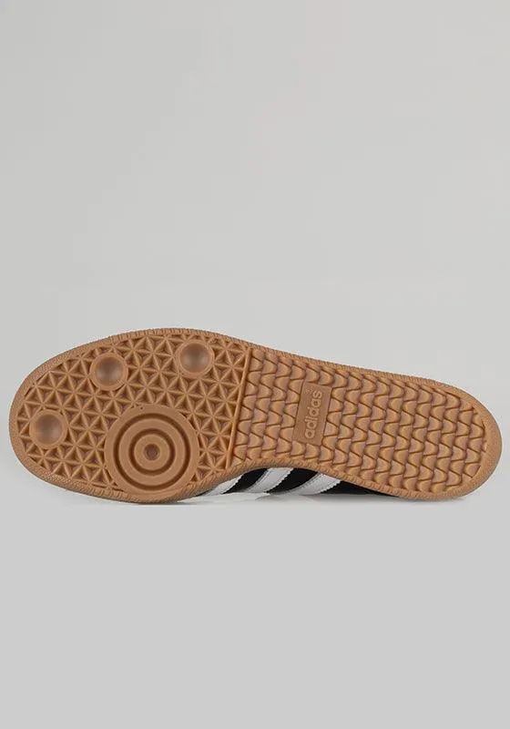 Adidas Shoe Size Compared To Nike Samba Decon - Core Black/White/Gum