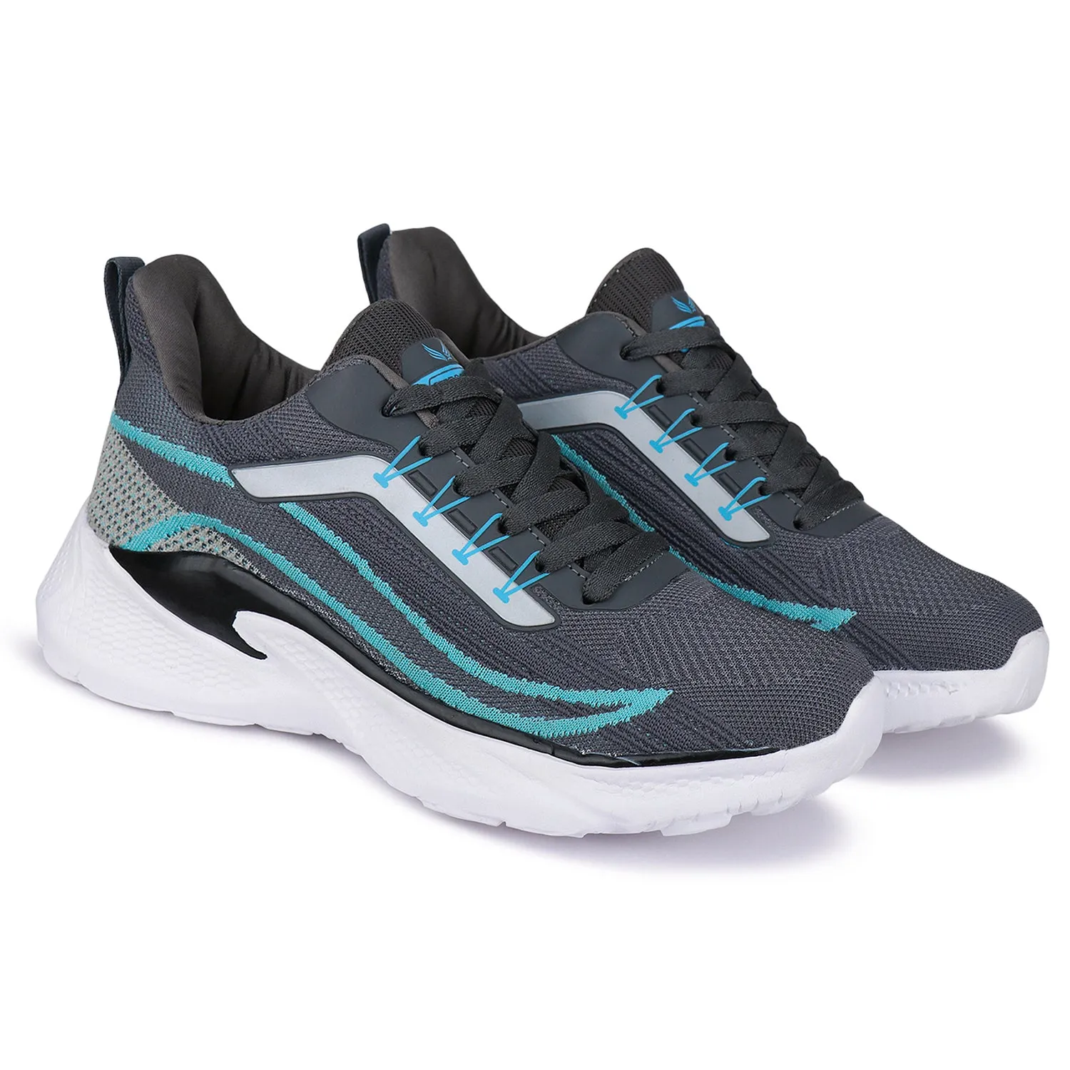 Bersache Premium Sports ,Gym, Trending Stylish Running Shoes For Men (8024-Grey) Blueberry Slides