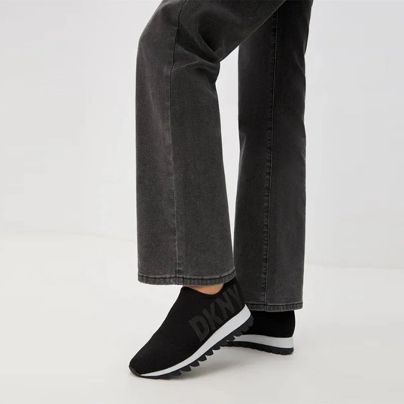 DKNY ABBI LOGO WOMEN SHOES DKW56 Top Rated Slip On Sneakers