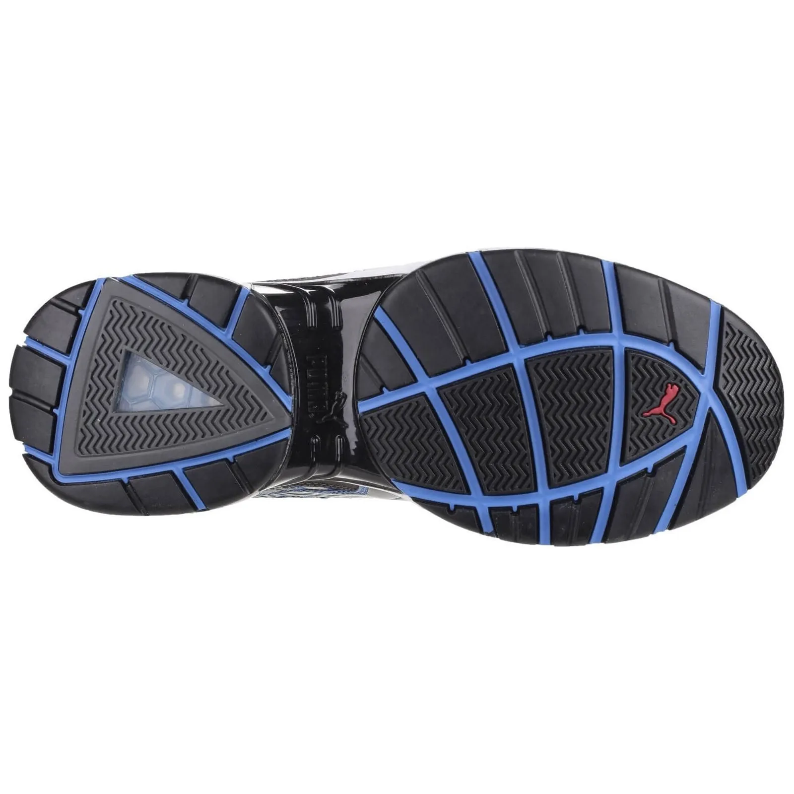 Asics New Model Shoes Puma Pace Blue Safety Trainers Mens