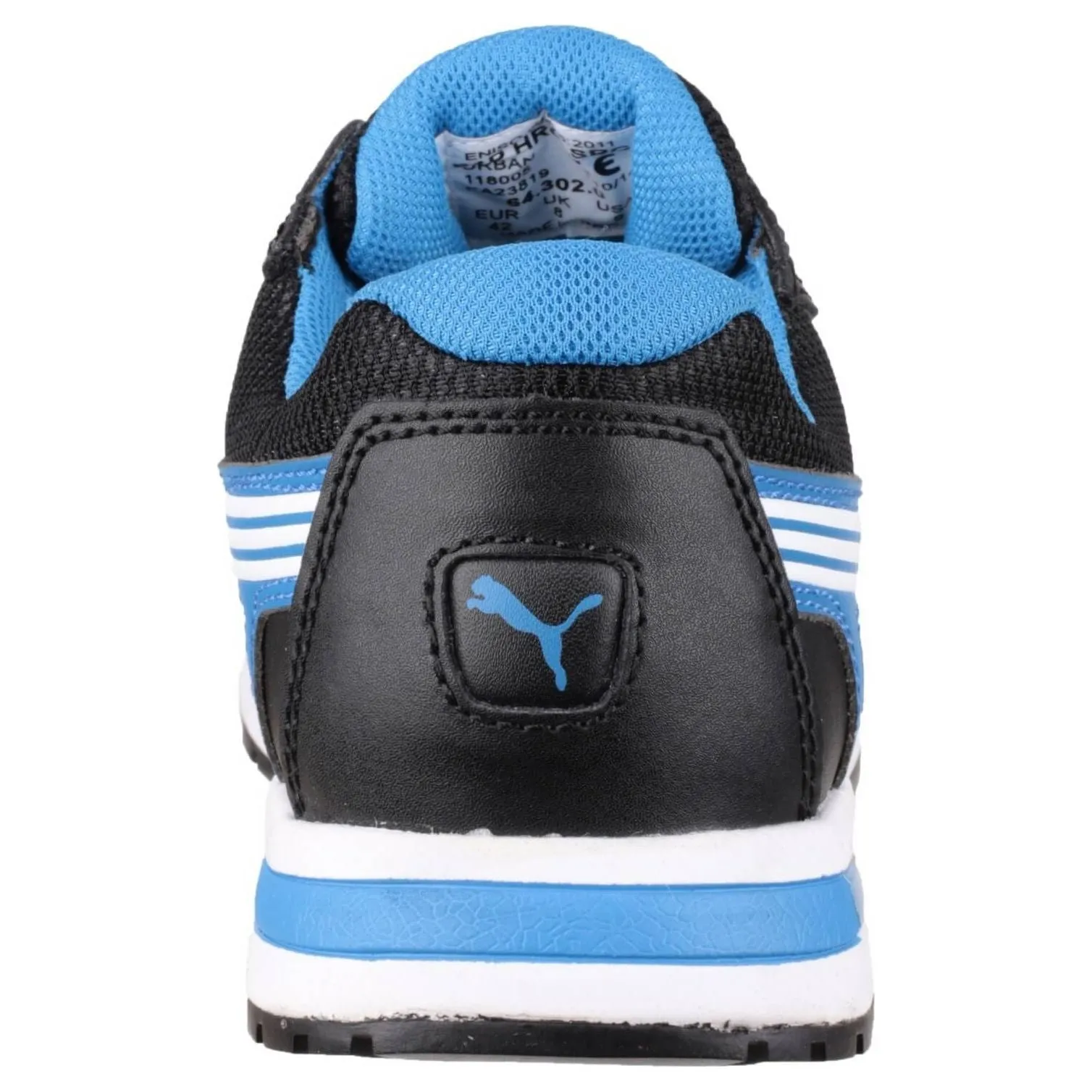 Asics Gel Flux Running Shoe Puma Pace Blue Safety Trainers Mens