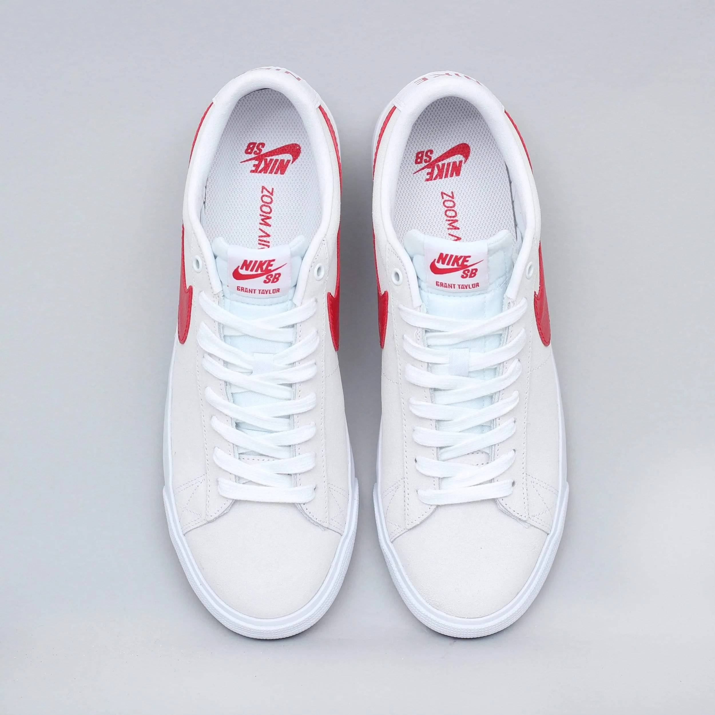 Nike SB Blazer Low GT Shoes White / University Red Asics Volleyball Shoes High Tops