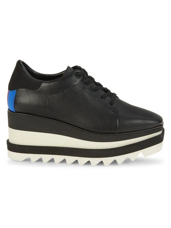 Stella McCartney Perforated Sneak-Elyse Wedge Sneakers Sam Edelman Sneakers