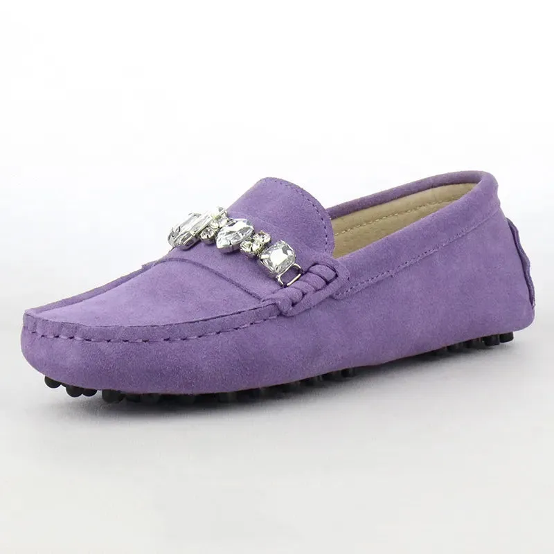 Shoes Woman Genuine Leather Women Flat Shoes Slip On Casual Loafers Soft Moccasins Women Shoes Flats Off White Loafers