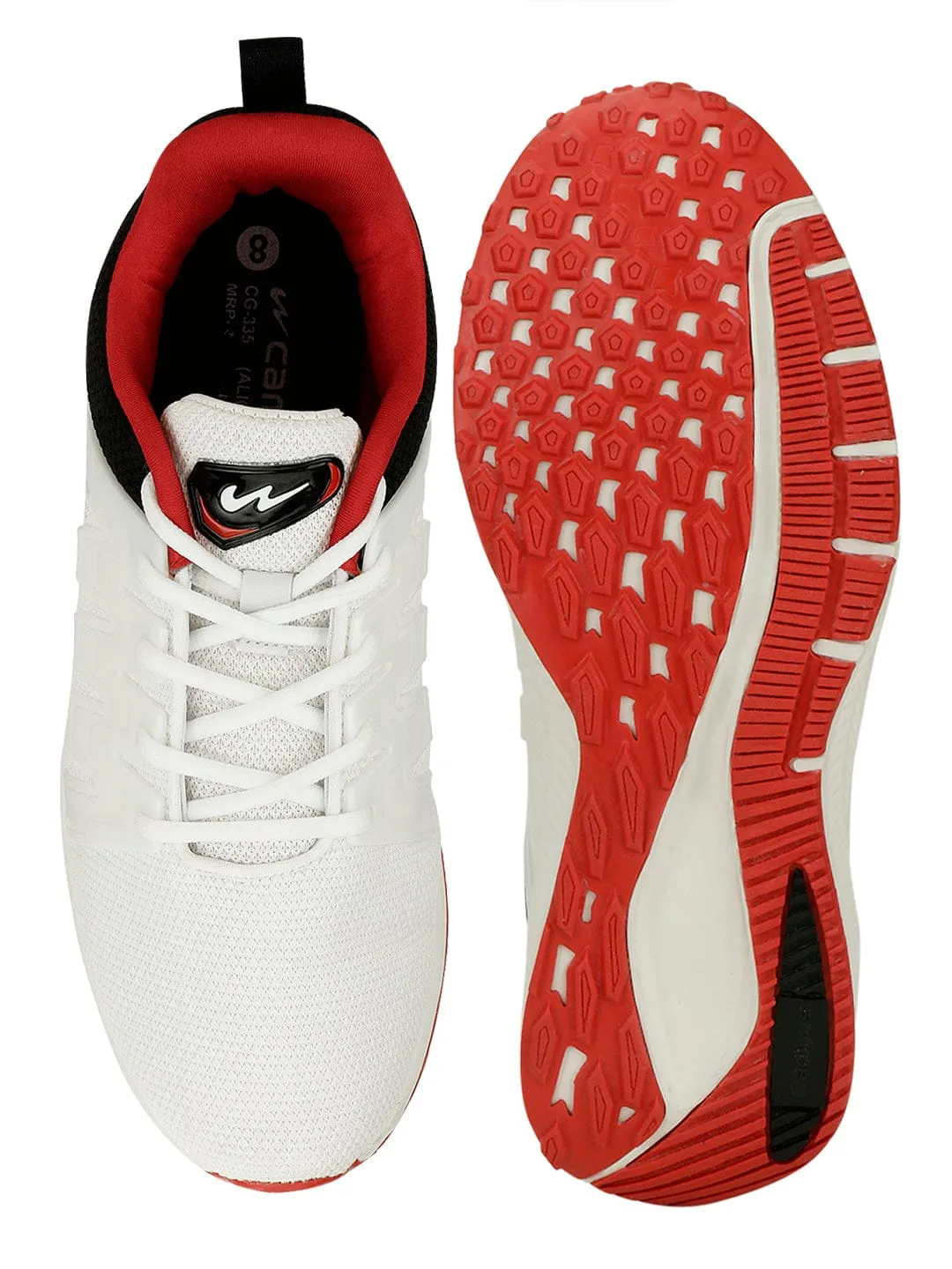 Carbon Run Shoes ALIC White Men's Running Shoes