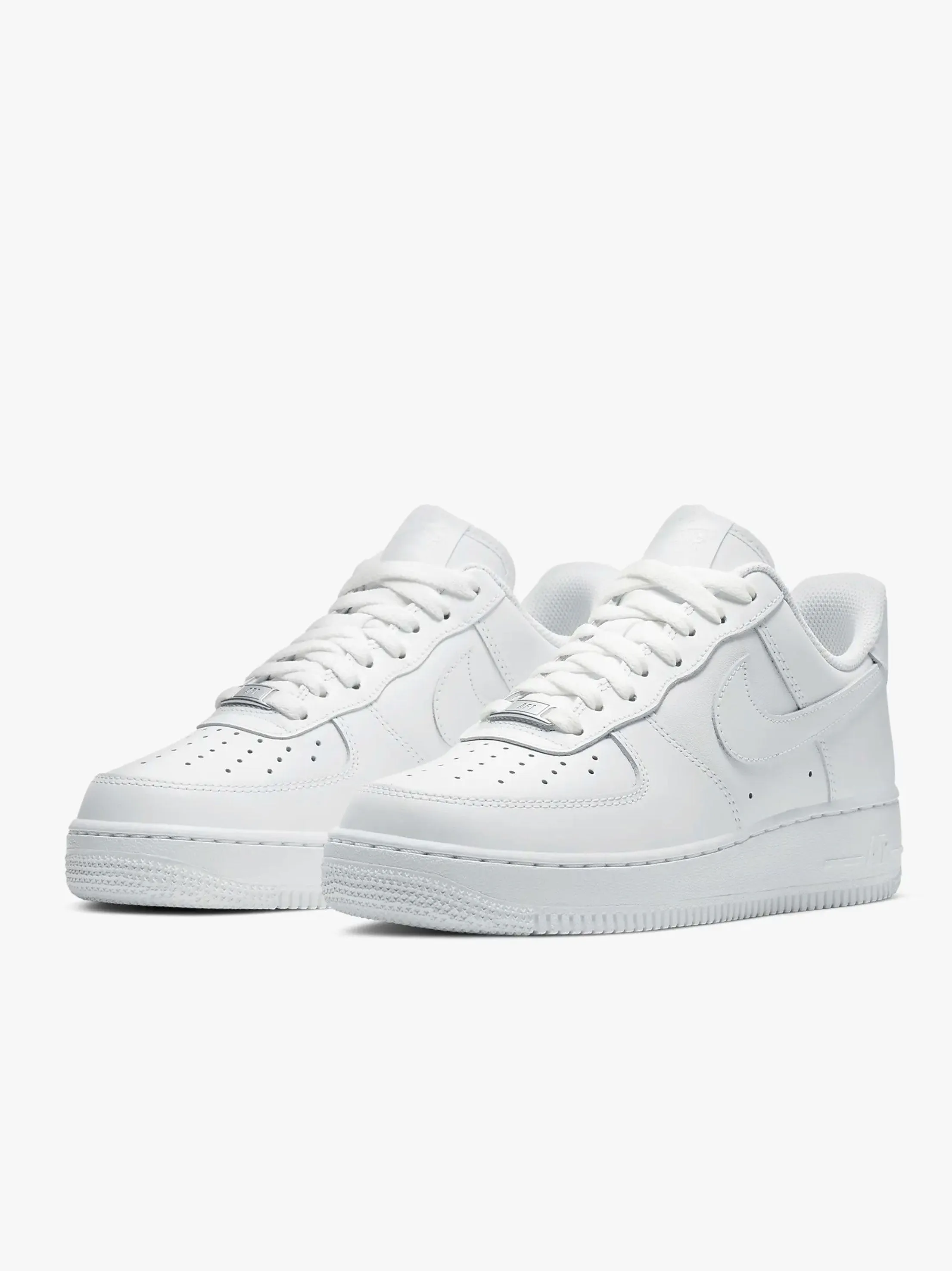 Lower East Side Flat Shoes Women's Faux Leather Casual Shoes,White