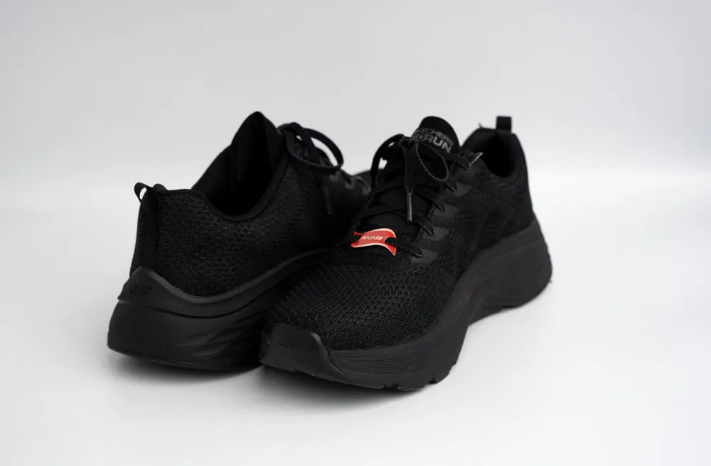 SKECHERS MAX CUSHIONING ARCH FIT - 128308 - BKGY Good Winter Running Shoes