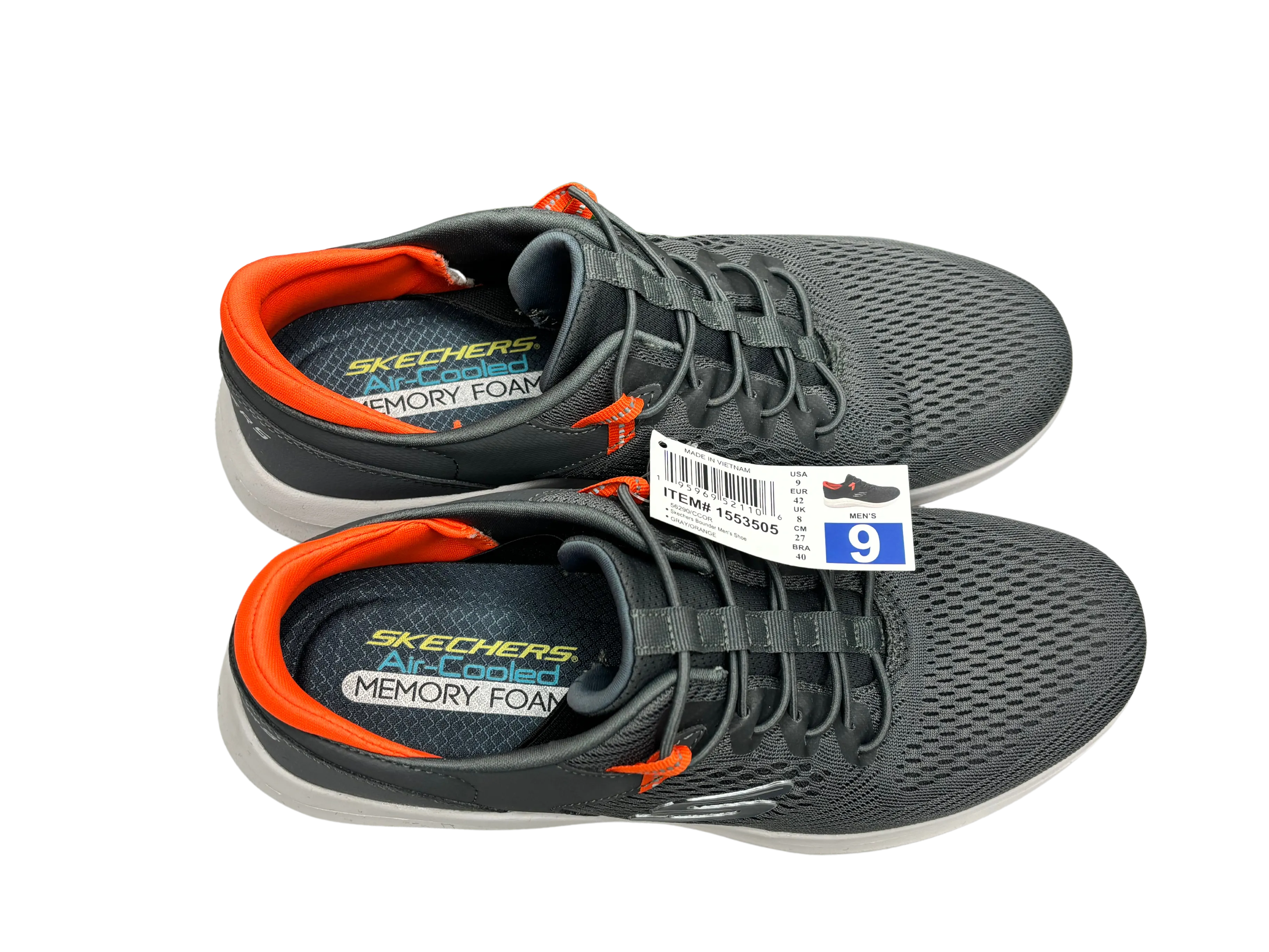 Skechers Memory Foam Machine Washable men's US 9 Vince Camuto Platform Sneakers