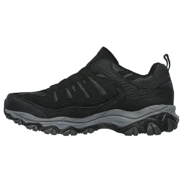 Skechers MEN AFTER BURN Extra Wide Width 51866 Black Best Way To Clean Canvas Sneakers