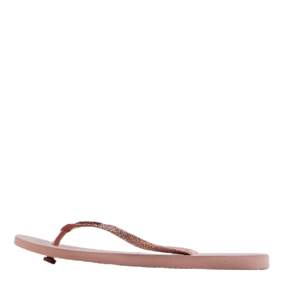 Slim Glitter II Pink Flip Flops With Height