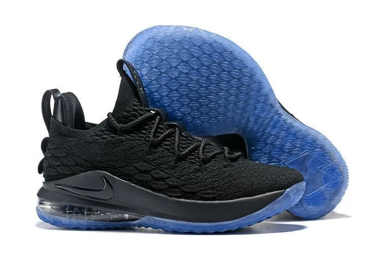 Asics Upcourt 6 Volleyball Shoes Nike Lebron XV 15 Low EP Black Blue Men Shoes Sale Size US 7-12