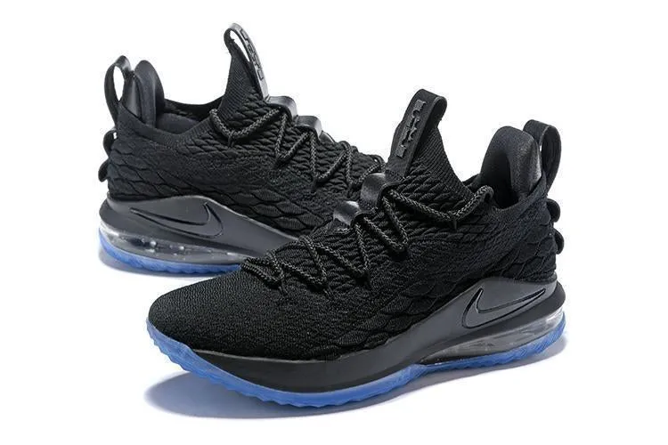 Nike Lebron XV 15 Low EP Black Blue Men Shoes Sale Size US 7-12 Asics Yeti Shoes