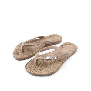 LAVAU . Silver Slippers For Seniors