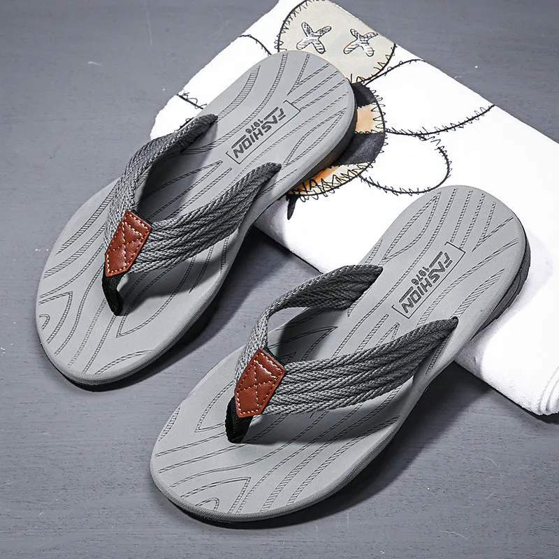 Men Beach Shoes Men's Slippers Men's Spring Summer Non-Slip Daniel Green House Slippers